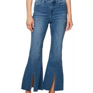 EUC Vintage Ella Moss High Waist Edie Kick-Flare Cropped Jeans